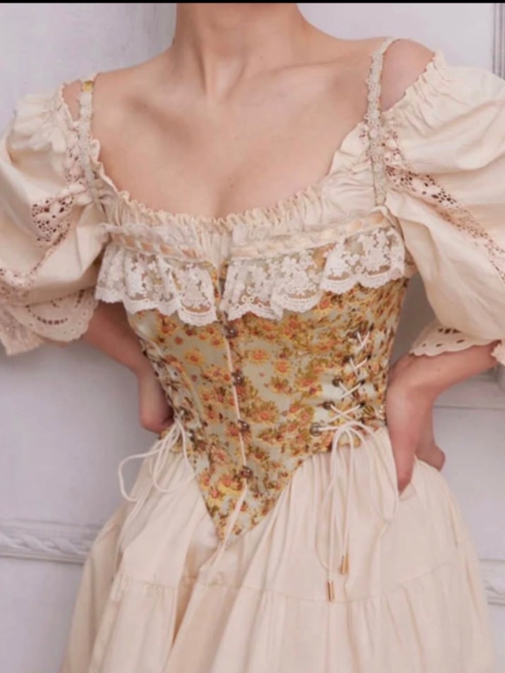 LaceMade Van Gogg Coset size Xsmall - Picture 2 of 4